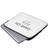 Spiel auf Pärchen Namen Hochzeitsfeier Platz Stadt Laptopschutzhülle (Vorne Knopf)