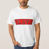 Spiel auf Playa T-Shirt (Vorderseite)