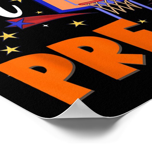 Spiel auf Pre K Prek Basketball zurück zu Schuljun Poster (Ecke)