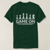 Spiel auf Schach Stücke Funny Board Spiel Themed G T-Shirt (Design vorne)