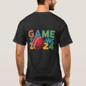 Spiel auf T20WC Design Herren's T-Shirt (Rückseite)