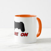 SPIEL AUF Tasse (VorderseiteRechts)
