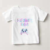 Spiel Baby T-shirt (Vorderseite)