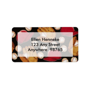 Spiel Ball! Adressaufkleber