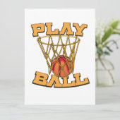 Spiel Ball Basketball. (Stehend Vorderseite)