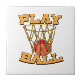 Spiel Ball Basketball. Fliese (Vorderseite)