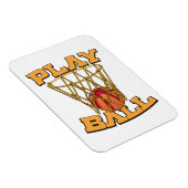 Spiel Ball Basketball. Magnet (Rechte Seite)