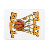 Spiel Ball Basketball. Magnet (Horizontal)
