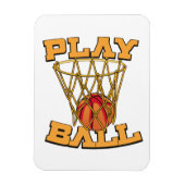 Spiel Ball Basketball. Magnet (Vertikal)