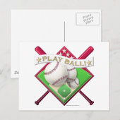 Spiel Ball! Postkarte (Vorne/Hinten)