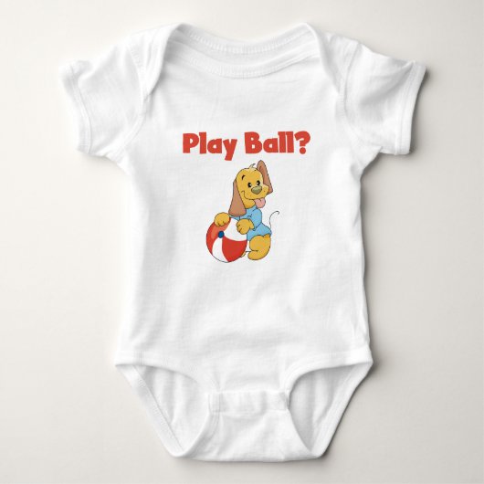 Spiel-Ball-T-Shirts und Geschenke Baby Strampler (Vorderseite)