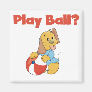 Spiel-Ball-T-Shirts und Geschenke Magnet