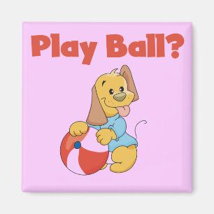 Spiel-Ball-T-Shirts und Geschenke Magnet