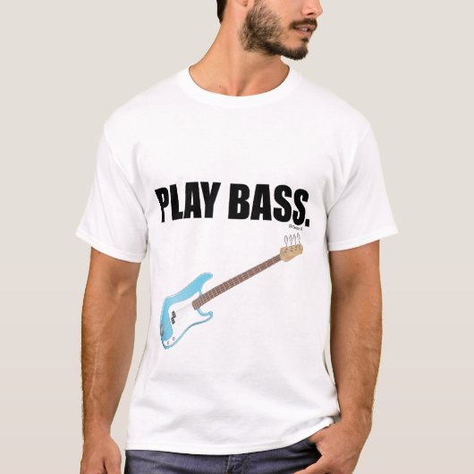 SPIEL-BASS-T-SHIRT T-Shirt (Vorderseite)