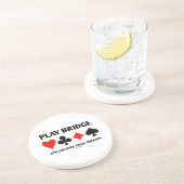 Spiel-Brücke ist es billiger als Therapie Untersetzer (Seite)