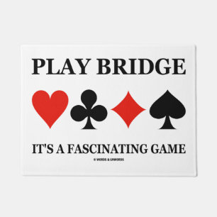 Spiel-Brücke ist es ein faszinierendes Spiel Fußmatte