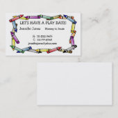 Spiel-Datums-Telefonkarte Telefonnummerkarte (Vorne/Hinten)