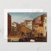 Spiel der Bögen im Campo dei Gesuiti, Venedig Postkarte (Vorne/Hinten)