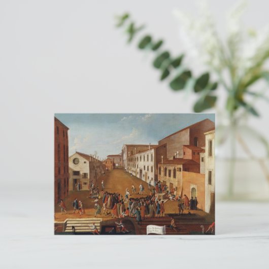 Spiel der Bögen im Campo dei Gesuiti, Venedig Postkarte (Stehend Vorderseite)