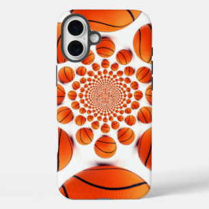 Spiel der Champions   Basketball Court Vision Kale iPhone 16 Plus Hülle