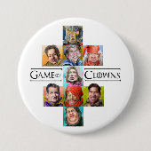 Spiel der Clowns Button (Vorderseite)
