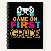 Spiel der ersten Stufe Notizblock (Vorderseite)