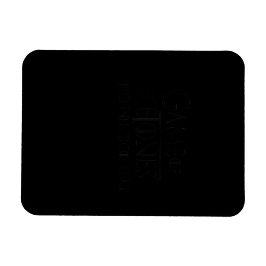 Spiel der Ketones Thinner kommt - Keto Diät Magnet (Horizontal)