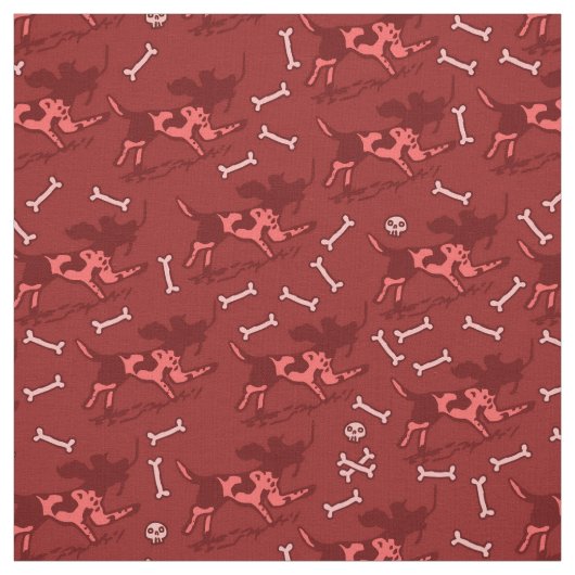 Spiel der Knochen Stoff (Muster)