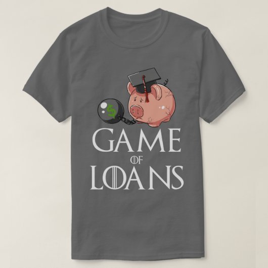 Spiel der Kredite T-Shirt (Design vorne)
