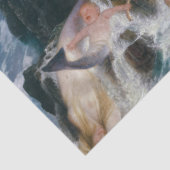 Spiel der Nereiden, 1886 von Arnold Bocklin Seidenpapier (Detail)