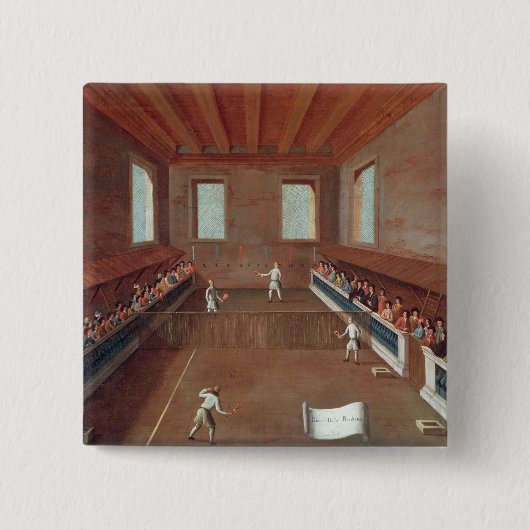 Spiel der Schläger Button (Vorderseite)