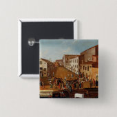 Spiel der Schüsseln im Campo dei Gesuiti, Venedig Button (Vorne & Hinten)