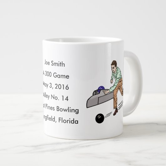 Spiel der Werfer-300 Jumbo-Tasse (Vorderseite Rechts)