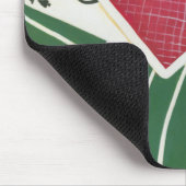 Spiel des Blackjacks mit Chips von Chariklia Zarri Mousepad (Ecke)