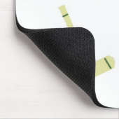 Spiel des Krokets Mousepad (Ecke)