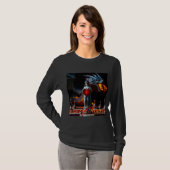 Spiel des langen Ärmelns-T - Shirt (Vorne ganz)