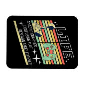 Spiel des Lebens Funny Retro Gamer Magnet (Horizontal)