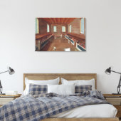 Spiel des Racquets Leinwanddruck (Insitu (Schlafzimmer))