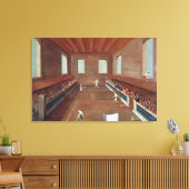Spiel des Racquets Leinwanddruck (Insitu (Wohnzimmer))