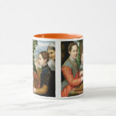 Spiel des Schachs durch Sofonisba Anguissola - Tasse (Zentrum)