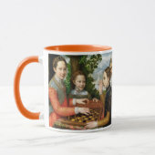 Spiel des Schachs durch Sofonisba Anguissola - Tasse (Links)