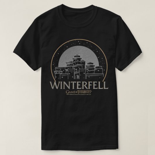 Spiel des Thrones Winterfell Pullover (Design vorne)
