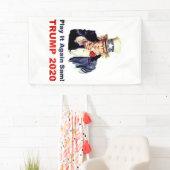 Spiel des Trumpf-2020 es wieder Sam populär Banner (Insitu)