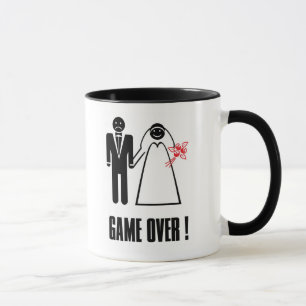 Spiel Dom Foto vorbei! Tassenschale für Braut und Tasse