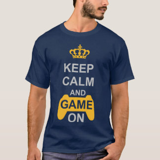 Spiel Ein Keep Calm Retro T-Shirt