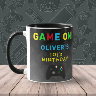Spiel ein Videocontroller Gaming Geburtstag  Tasse