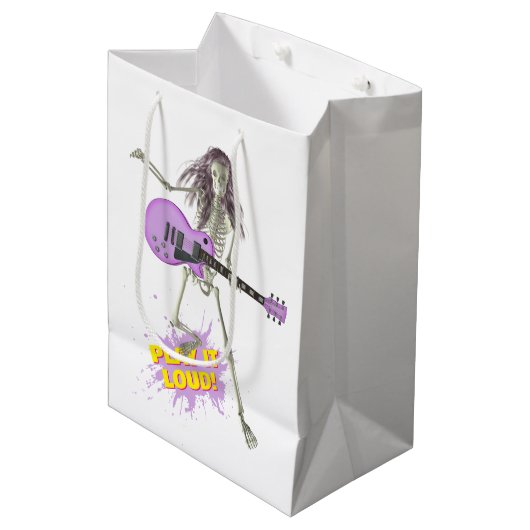 Spiel es laut! mittlere geschenktüte (Vorderseite Schrägansicht)