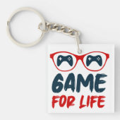 Spiel für das Leben Schlüsselanhänger (Vorderseite)