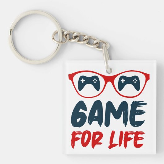 Spiel für das Leben Schlüsselanhänger (Vorderseite)