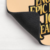 Spiel für intelligente Krieger Mousepad (Ecke)